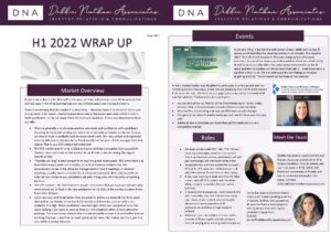 Read more about the article H1 2022 Wrap Up of Investor Relations & Communications Job Market